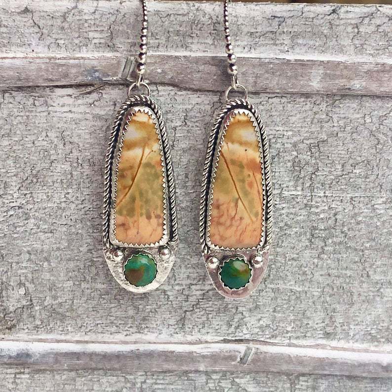 Delicate Artisan Silver Earring