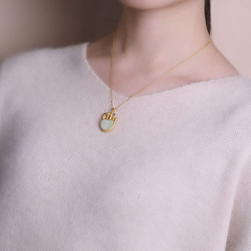Delicate Artisan Silver Necklace