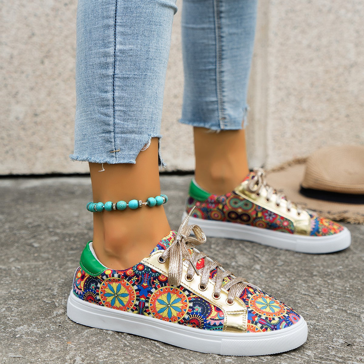 Vintage Inspired Orthopedic Sneakers