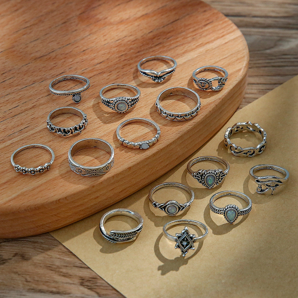 Delicate Artisan Silver Set