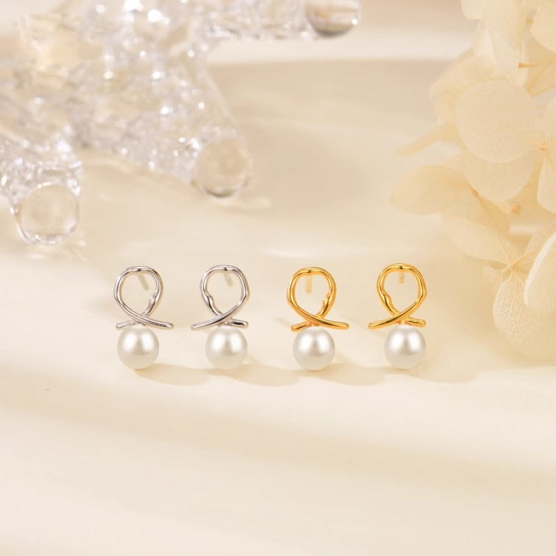 Stunning Pearl Earring for Daily Wear
