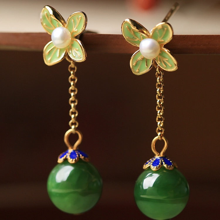 Delicate Artisan Silver Earring