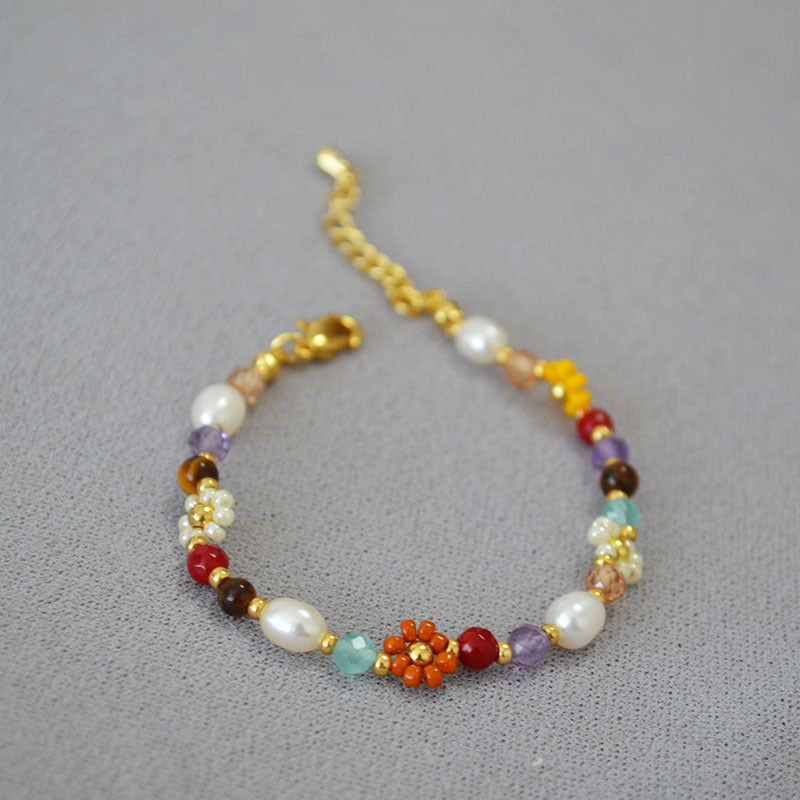Delicate Artisan Pearl Necklace