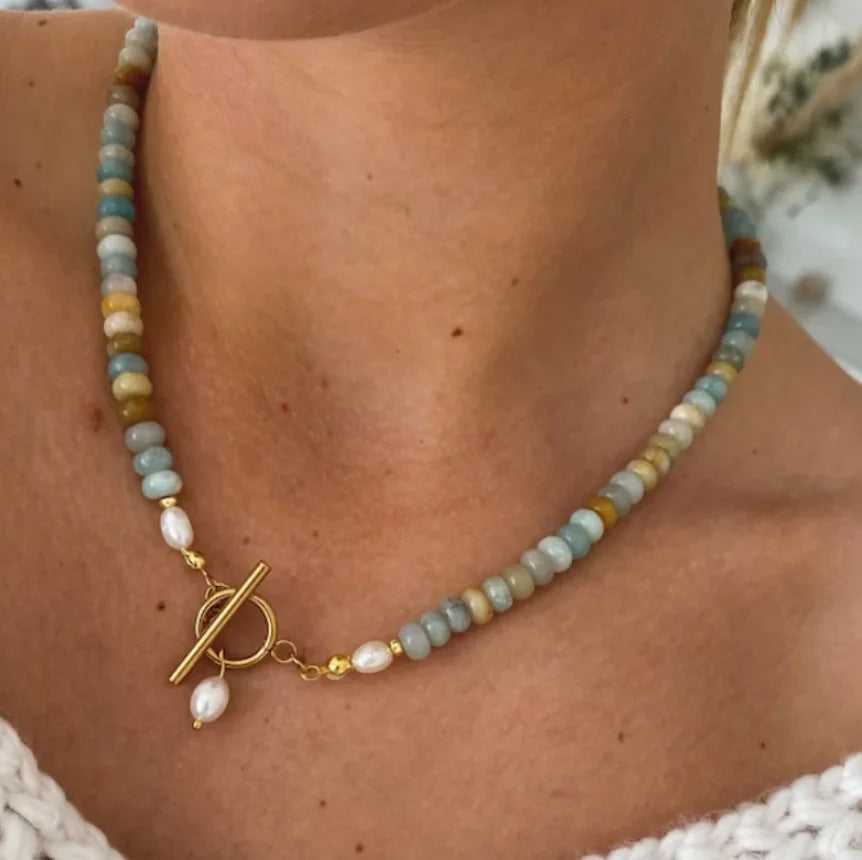 Vintage Handmade Pearl Necklace