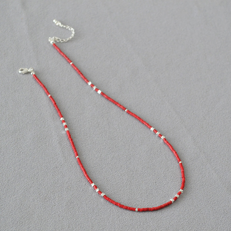 Delicate Artisan Silver Necklace