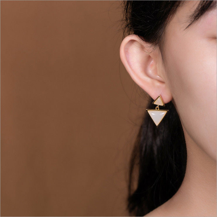 Classic Silver Earring with Timeless Appeal