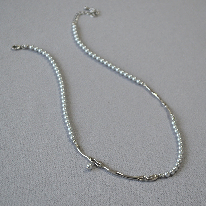 Vintage Handmade Gold Necklace