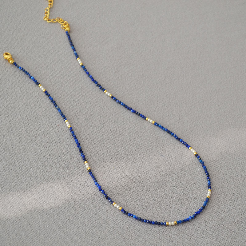 Delicate Artisan Pearl Necklace
