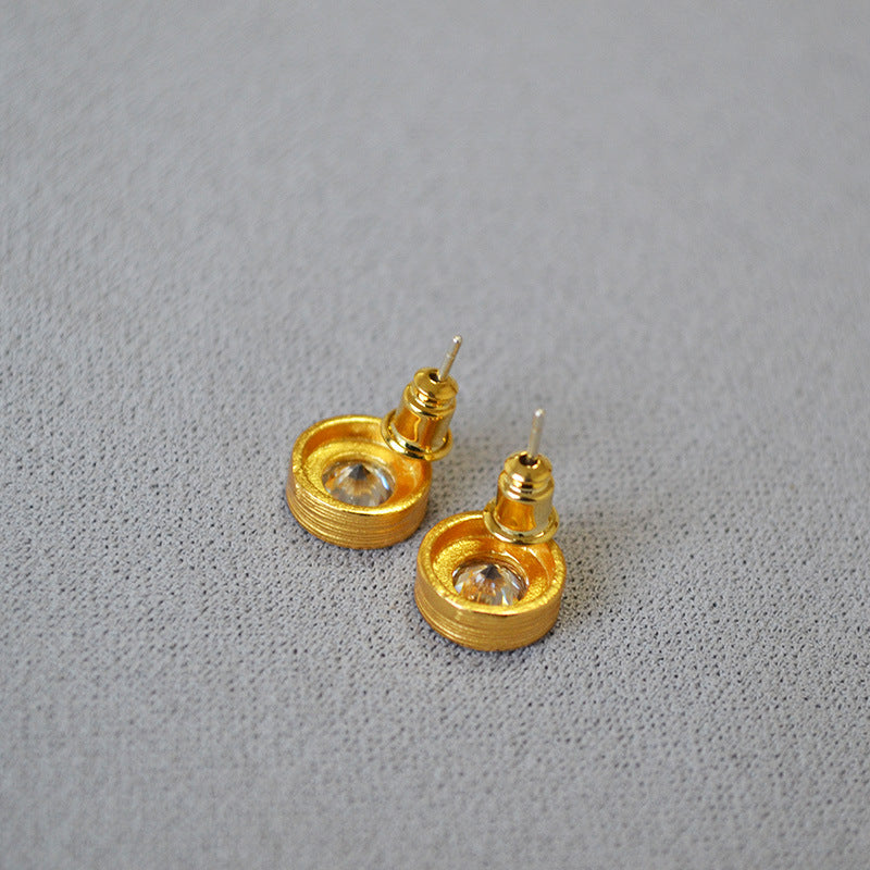 Vintage Handmade Silver Earring