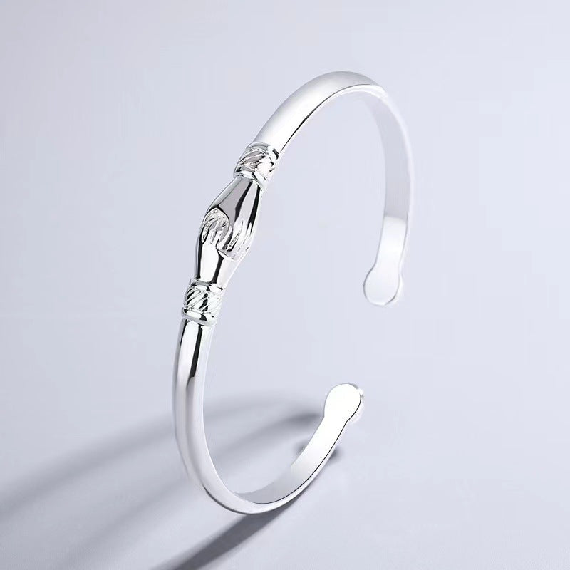 Romantic Silver Bracelet for Special Moments