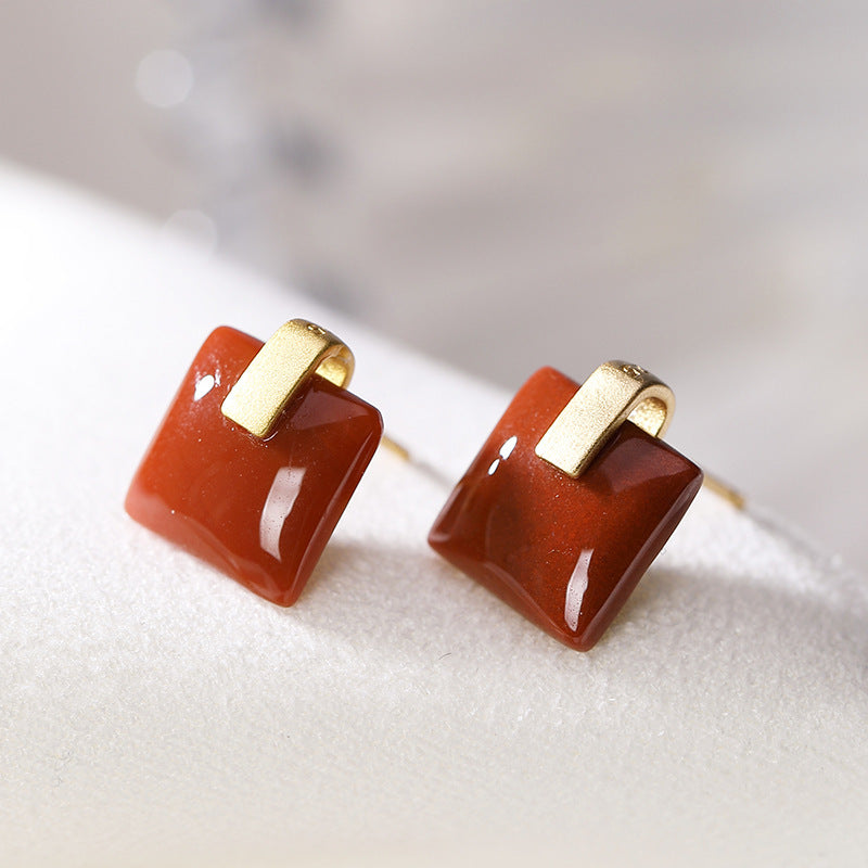 Delicate Artisan Silver Earring
