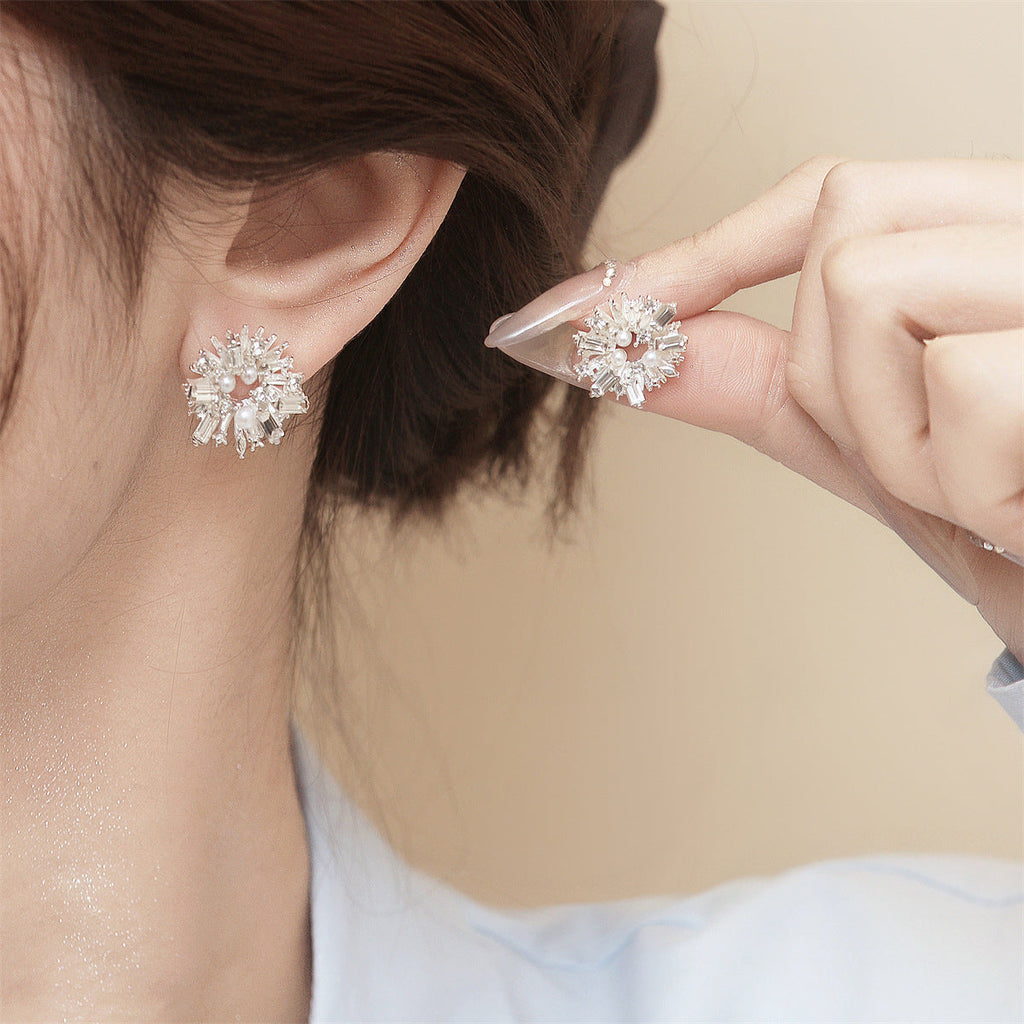 Delicate Artisan Pearl Earring
