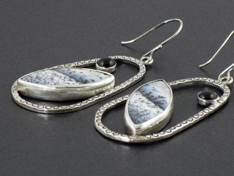 Delicate Artisan Silver Earring