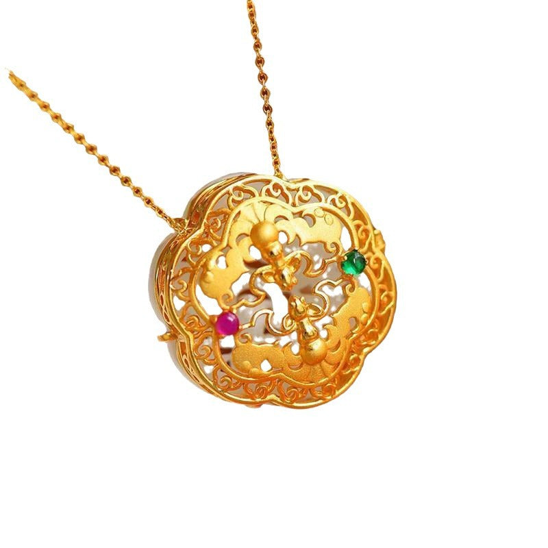 Delicate Artisan Gold Necklace