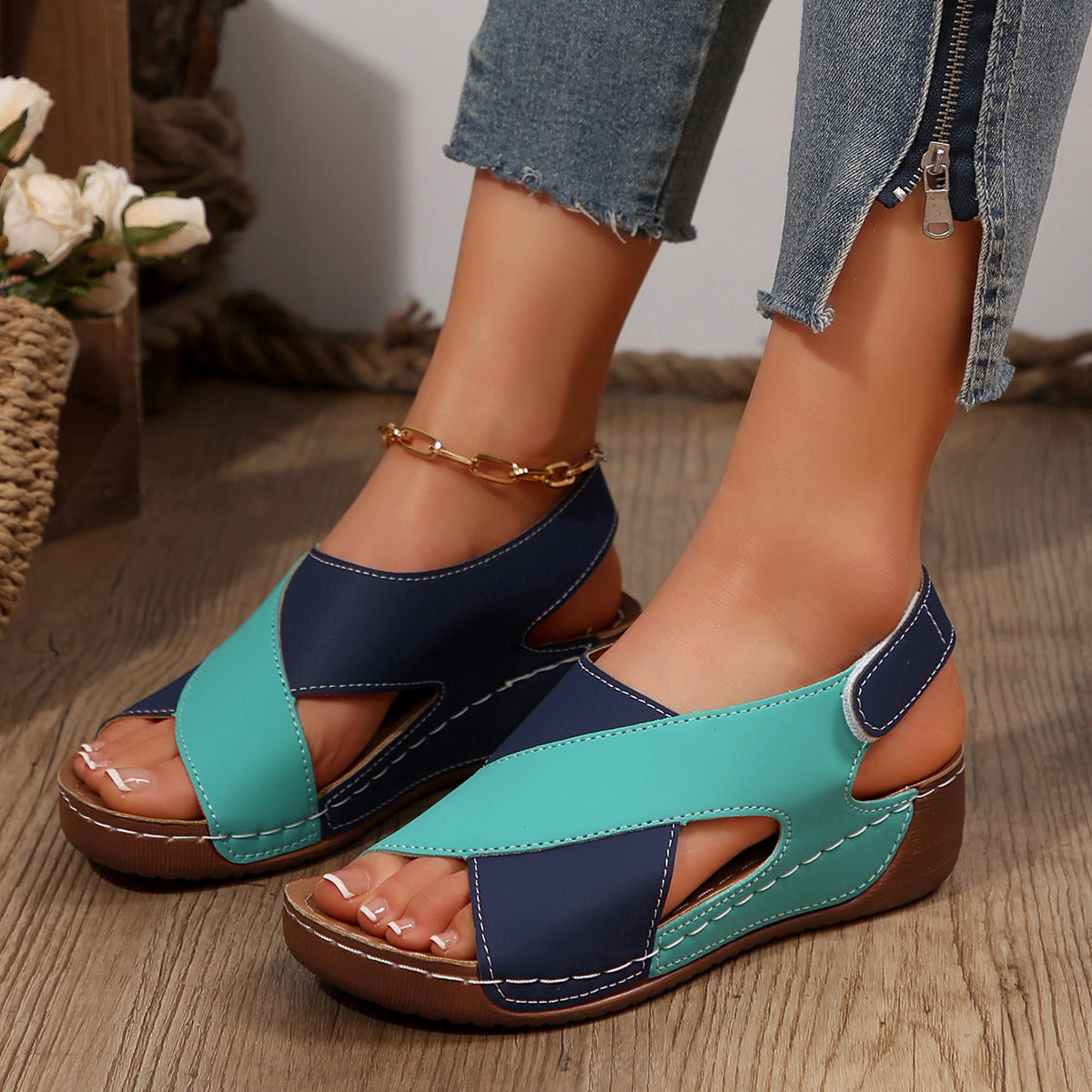 Classic Orthopedic Sandals with Timeless Style