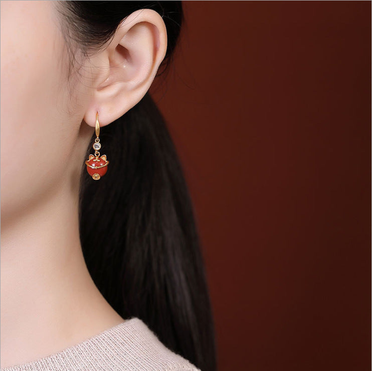 Beautiful Gold Earring with Unique Style
