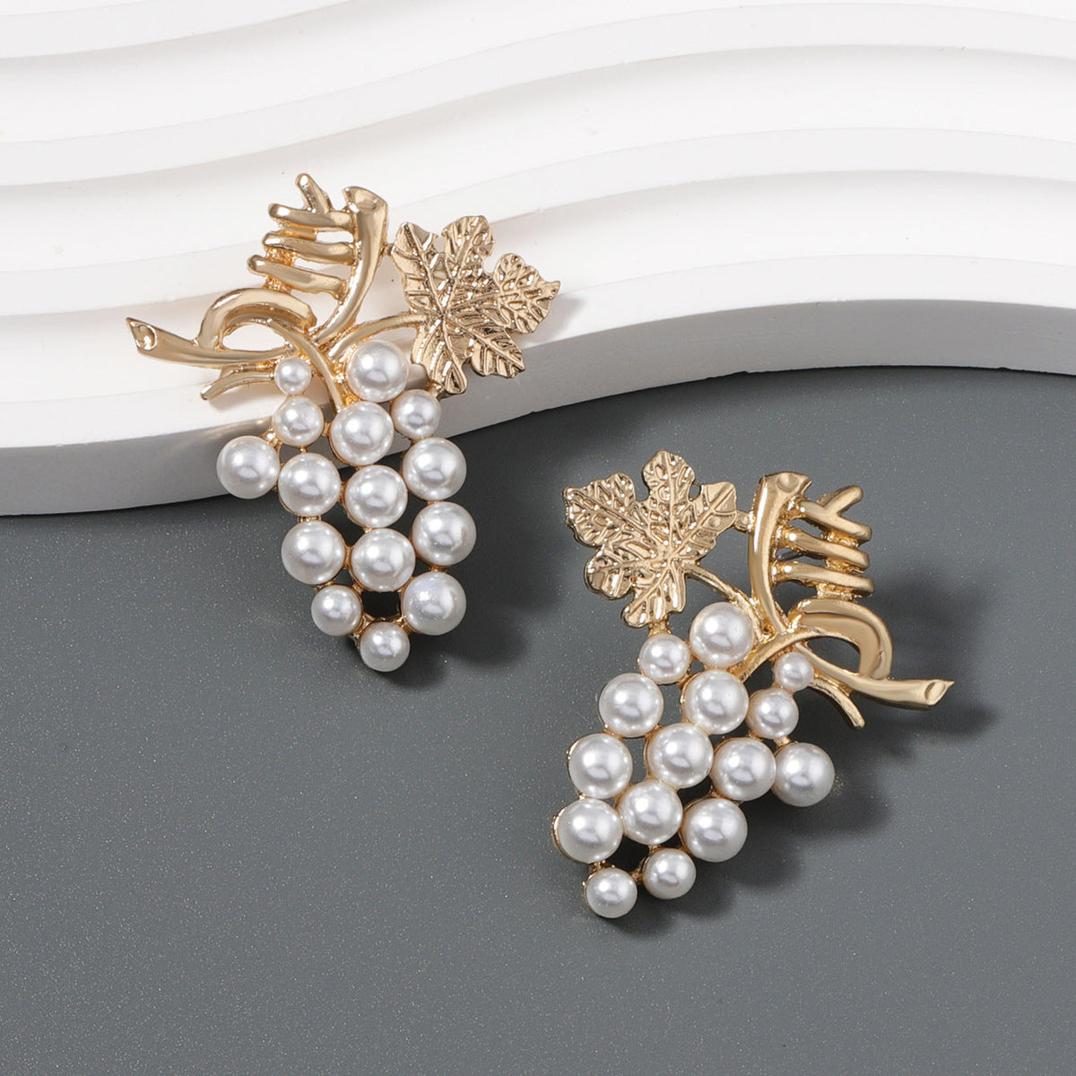 Delicate Artisan Pearl Earring