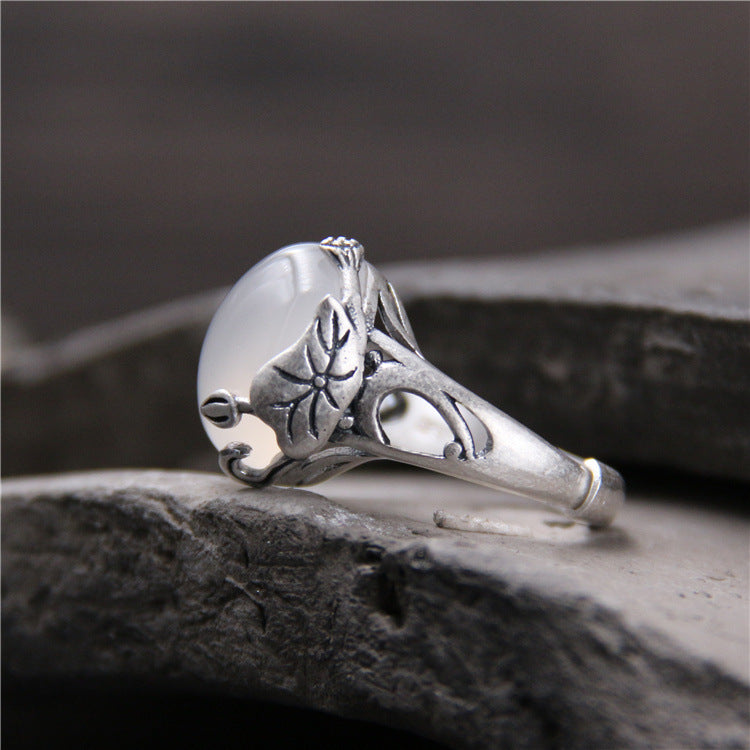 Romantic Silver Ring for Special Moments