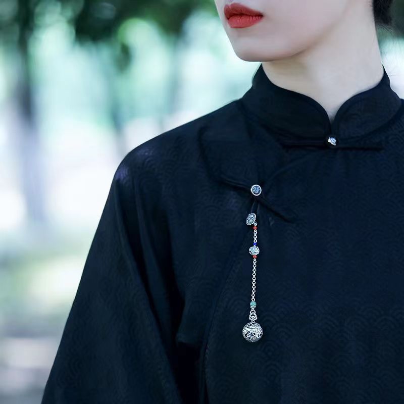 Delicate Artisan Silver Pendant