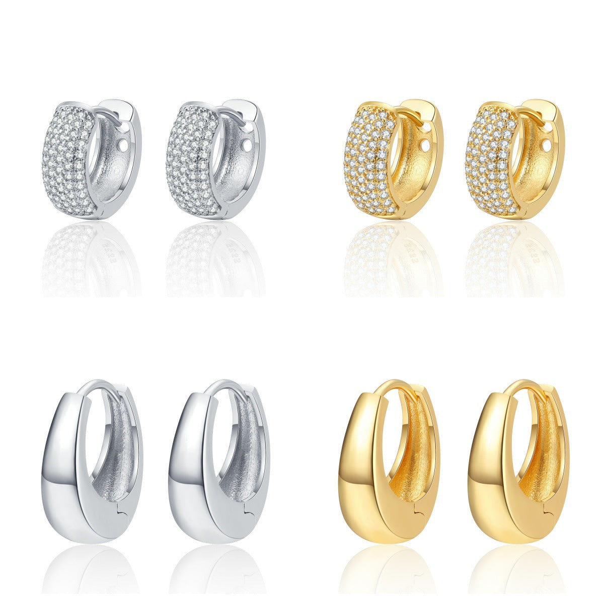 Classic Gold Earring with Timeless Appeal