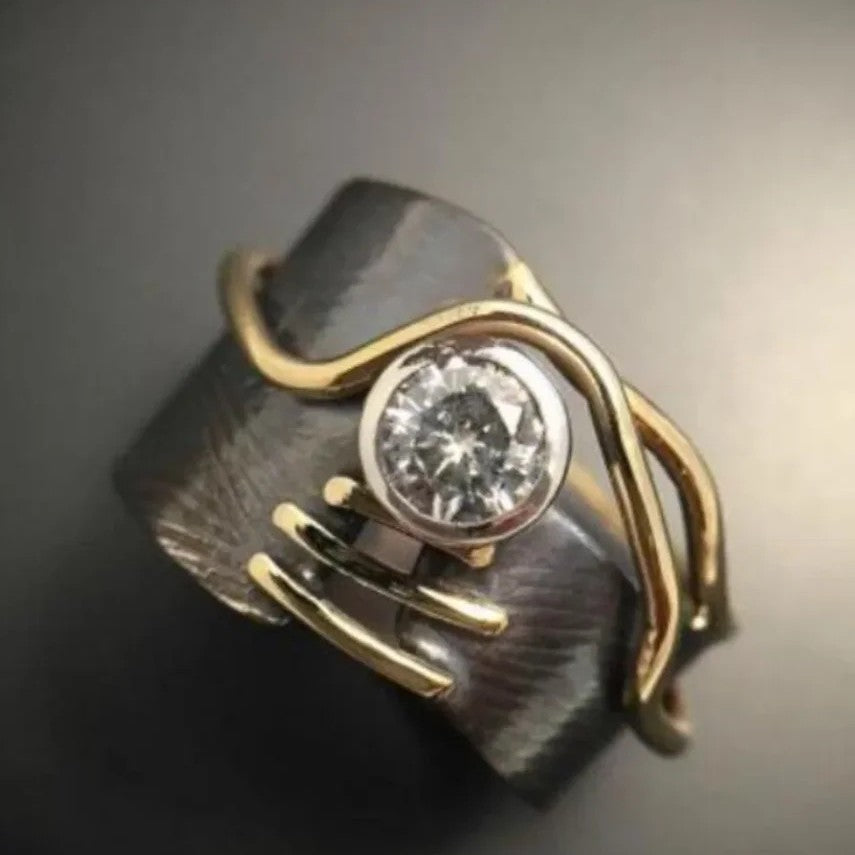 Delicate Artisan Silver Ring