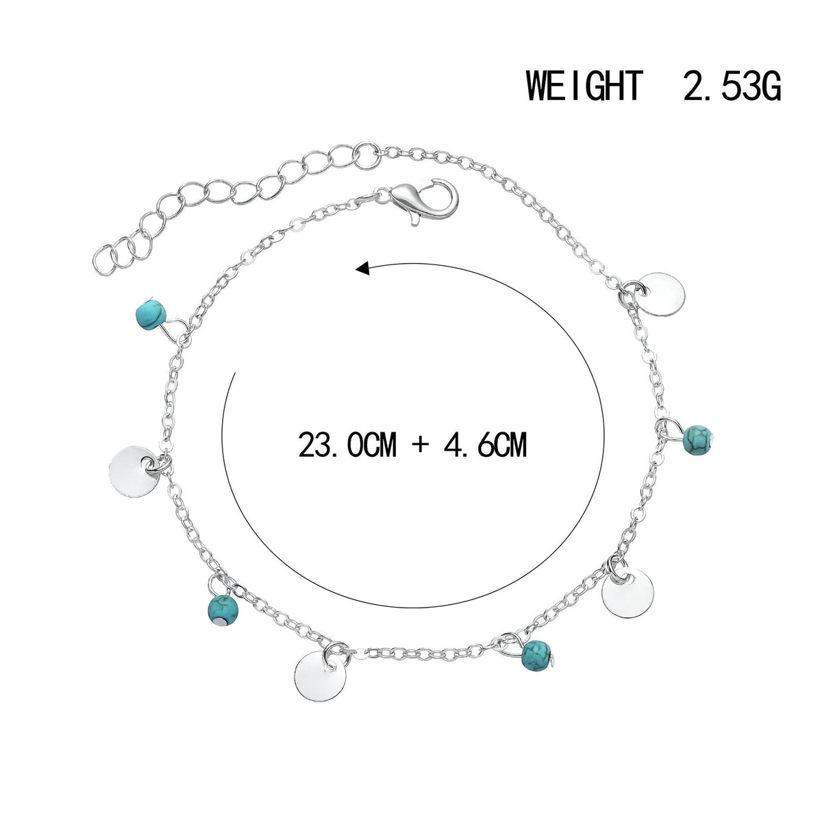 Classic Anklet with Timeless Appeal