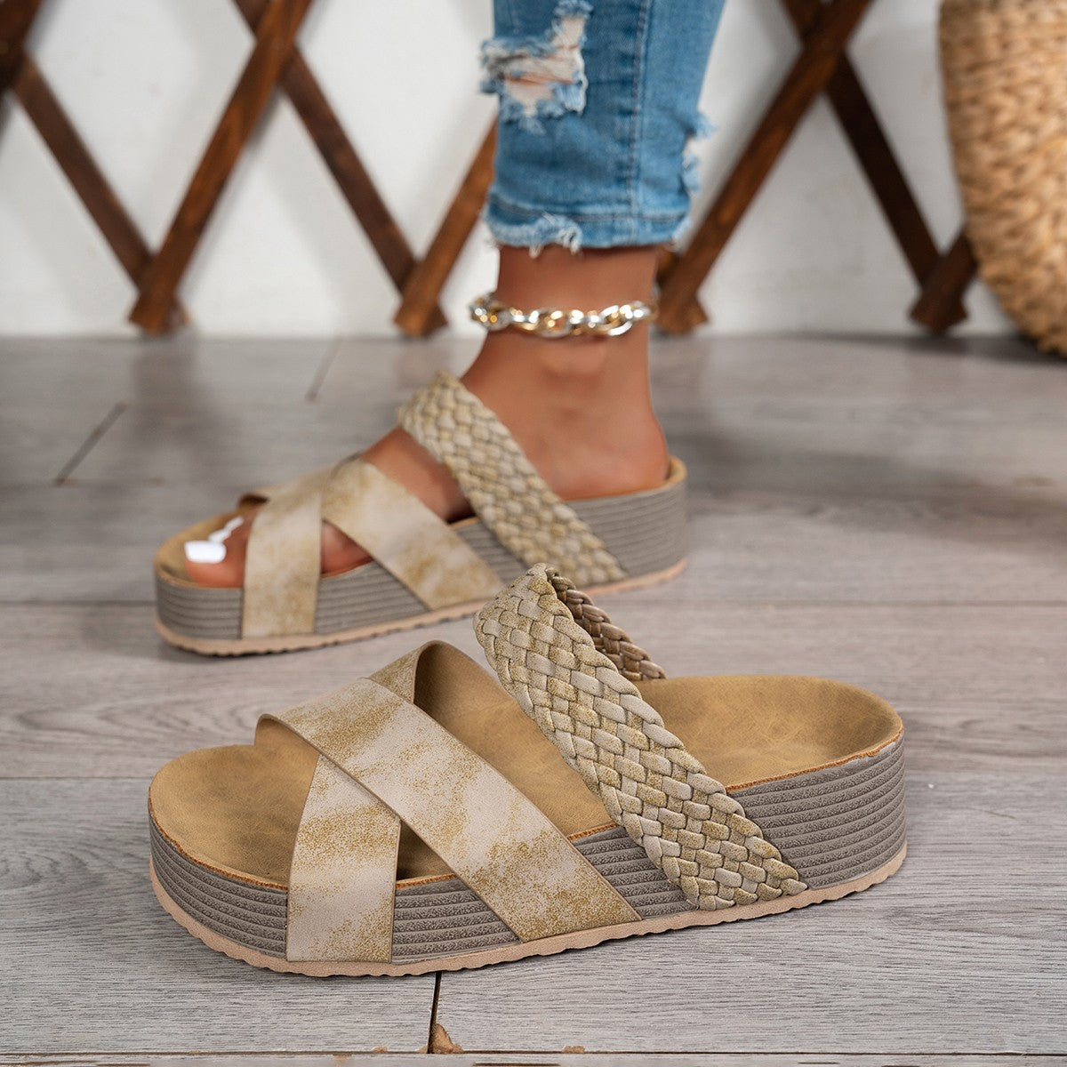 Chic Orthopedic Shoes with Unique Design