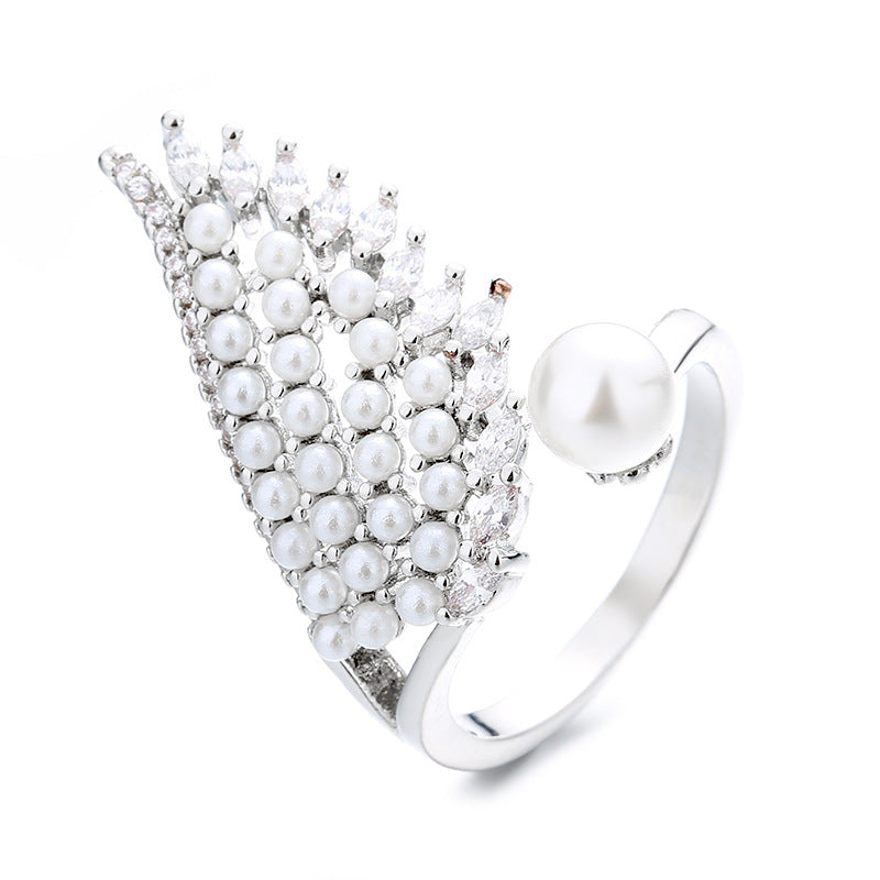 Classic Pearl Ring with Timeless Appeal