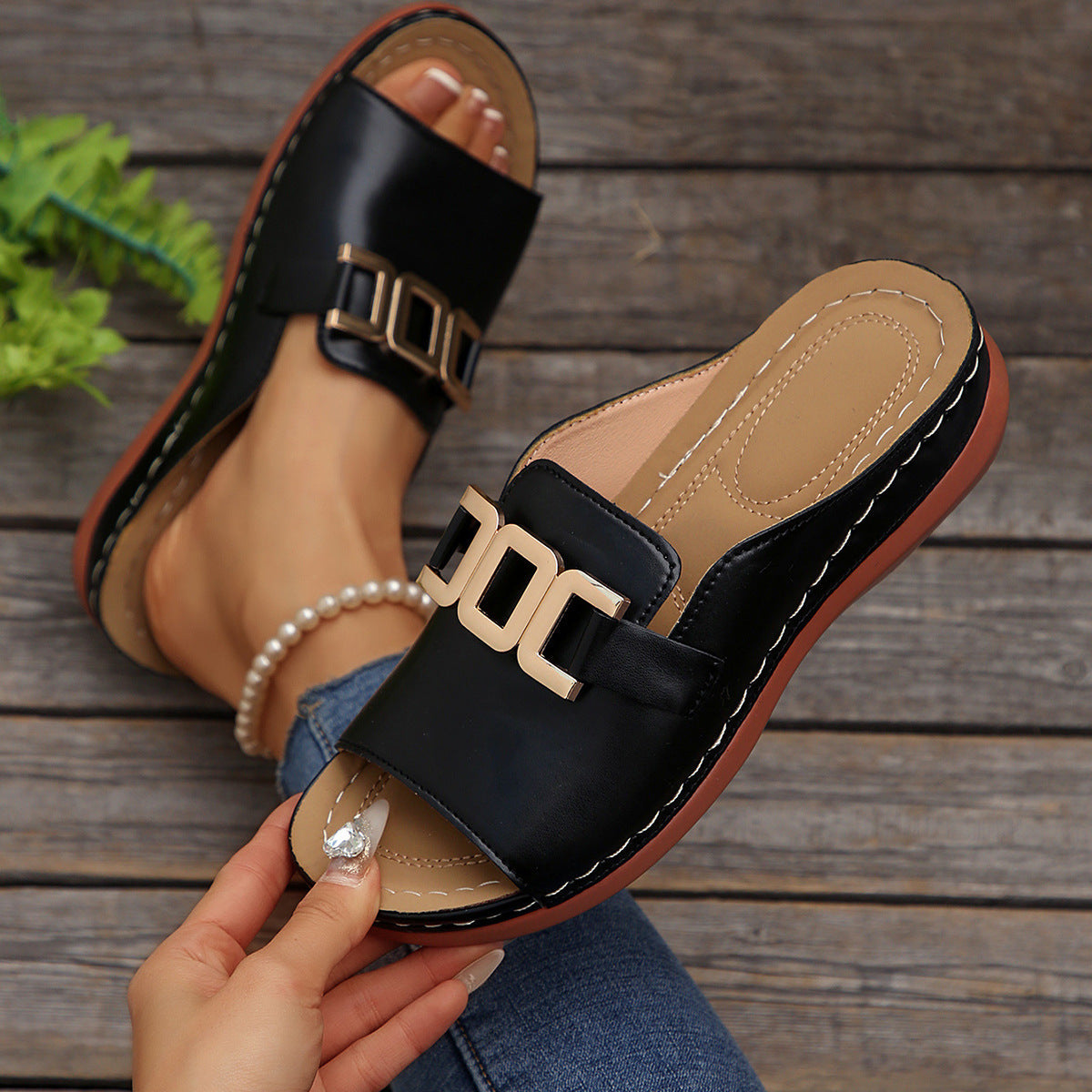 Vintage Inspired Orthopedic Sandals