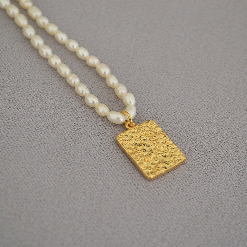 Delicate Artisan Gold Necklace