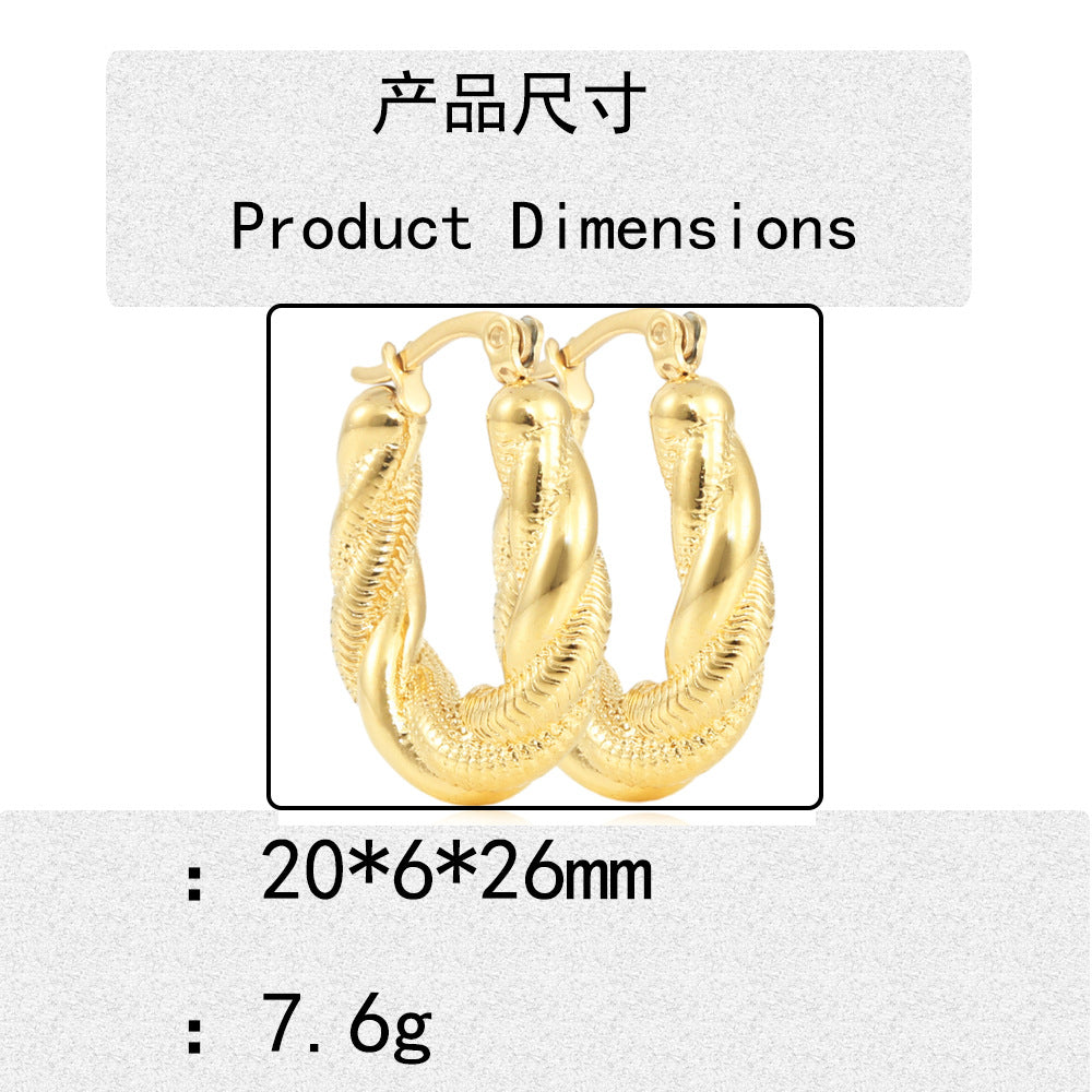 Romantic Gold Earring for Special Moments