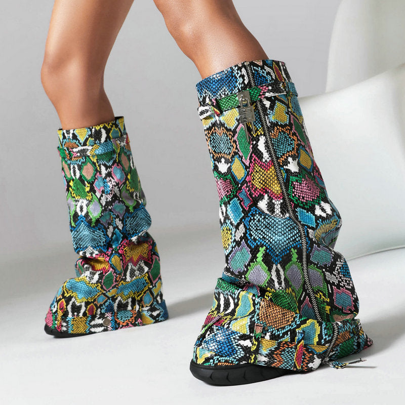 Chic Orthopedic Boots with Unique Design