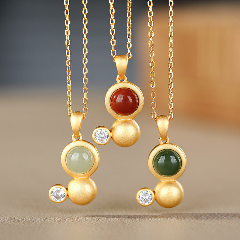 Beautiful Silver Necklace with Unique Style