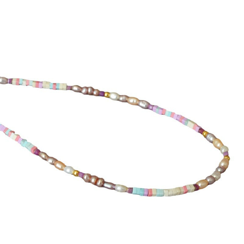 Delicate Artisan Pearl Necklace