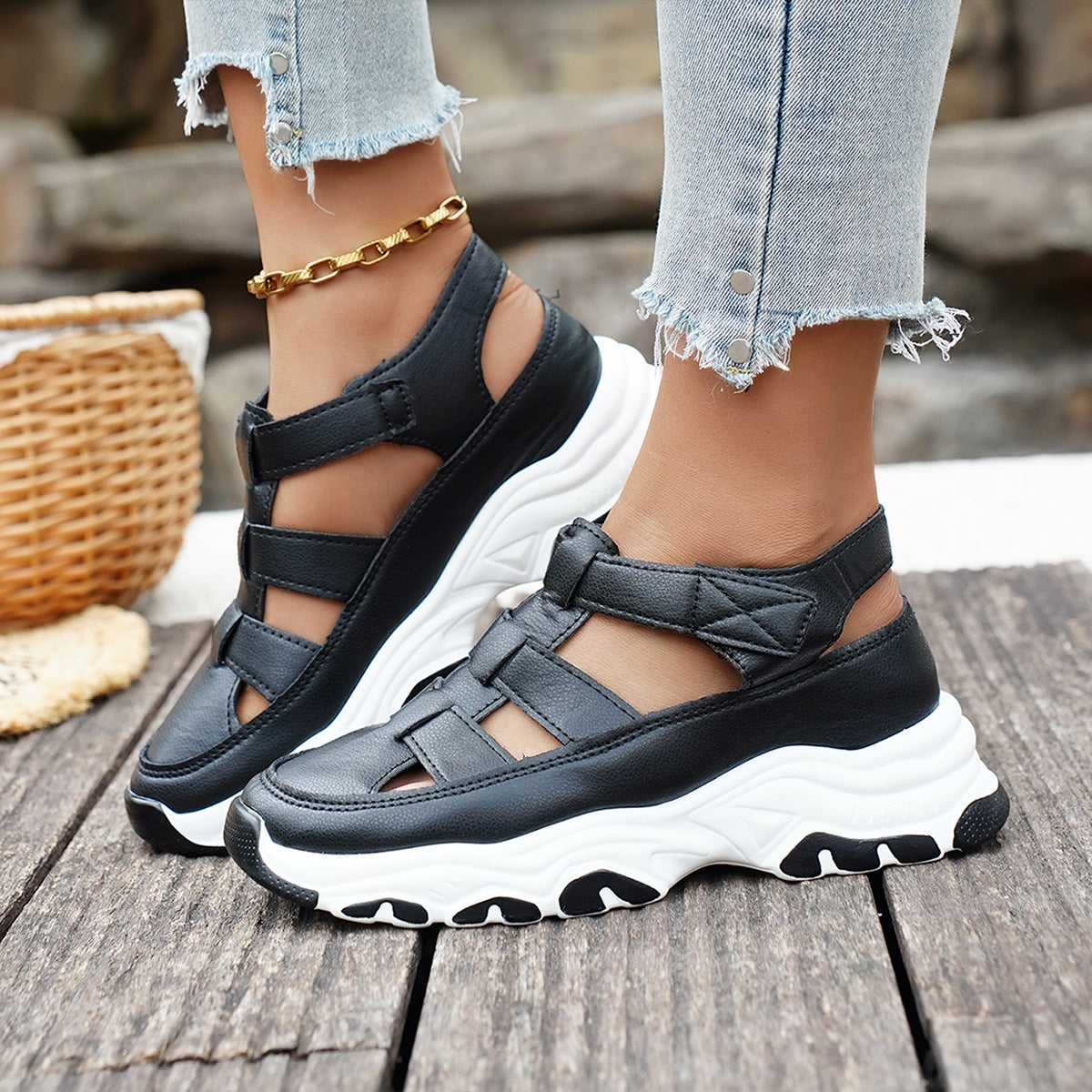 Classic Orthopedic Sandals with Timeless Style