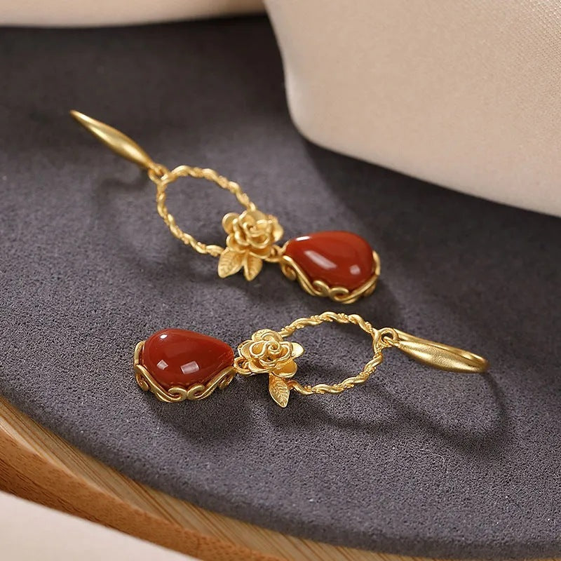 Delicate Artisan Silver Earring