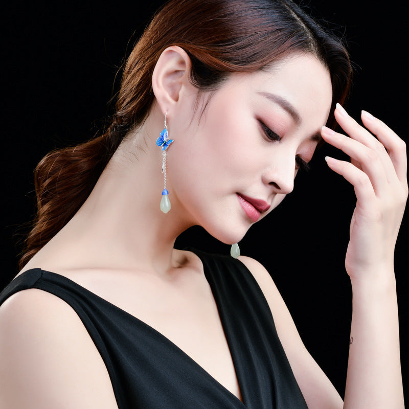 Delicate Artisan Silver Earring