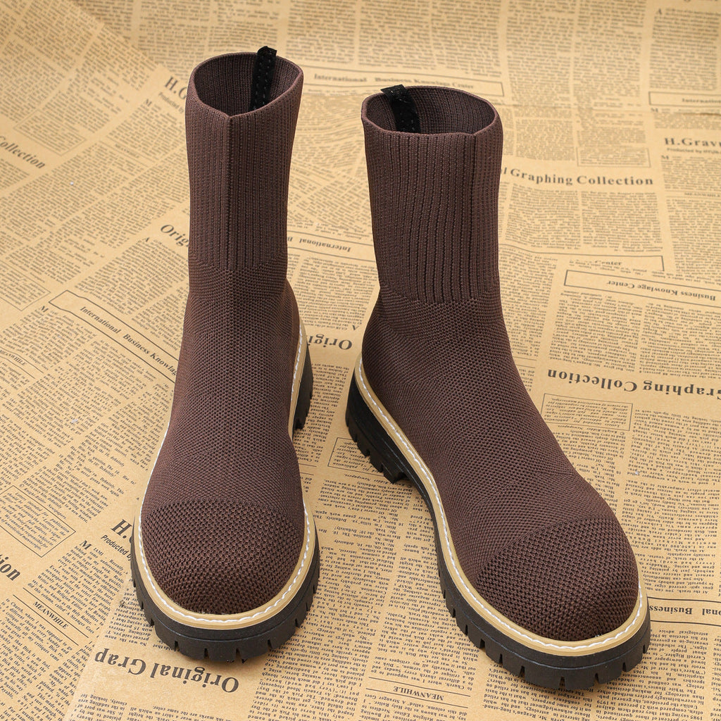 Chic Orthopedic Boots with Unique Design