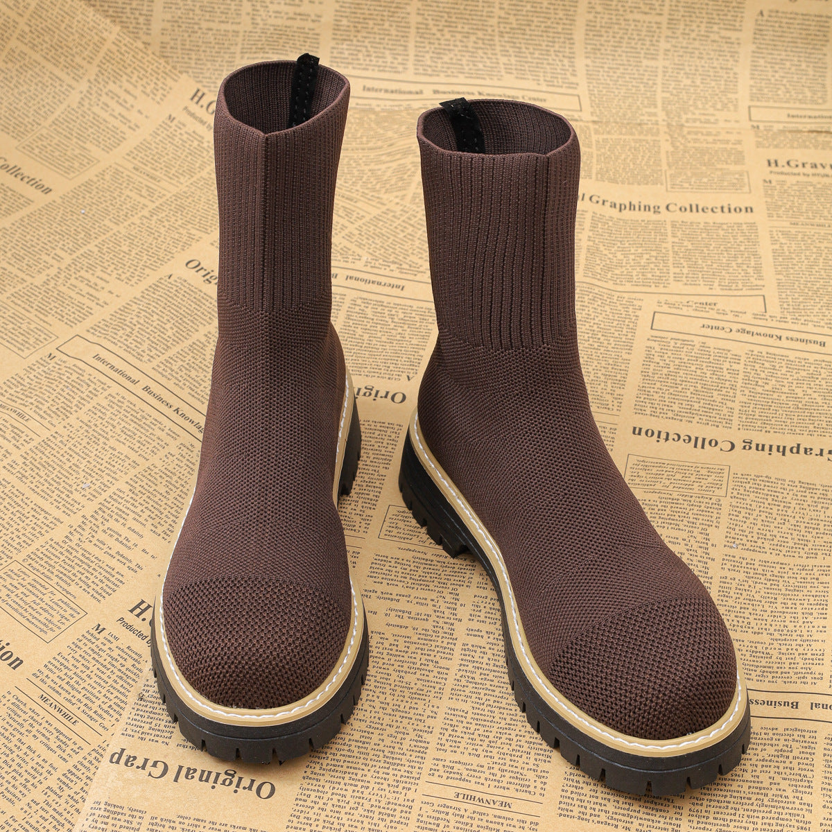 Chic Orthopedic Boots with Unique Design