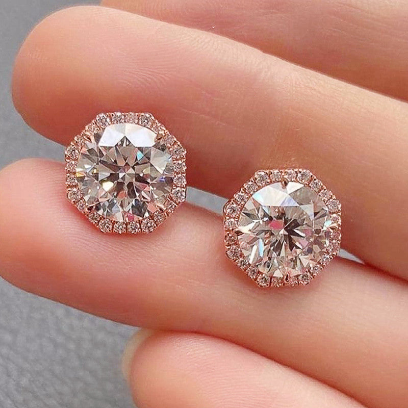 Delicate Artisan Gold Earring