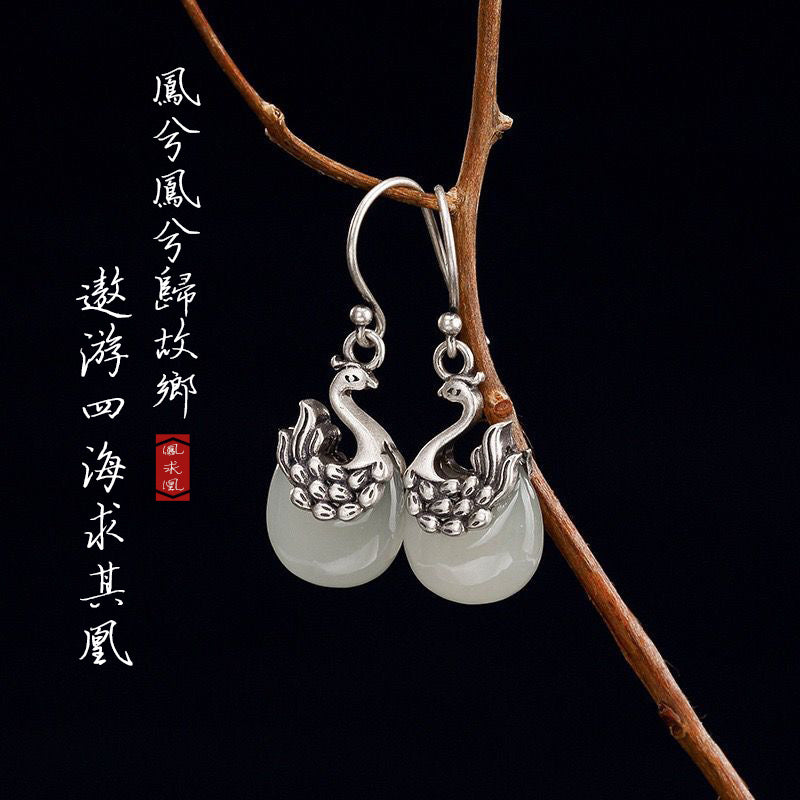 Classic Silver Earring with Timeless Appeal