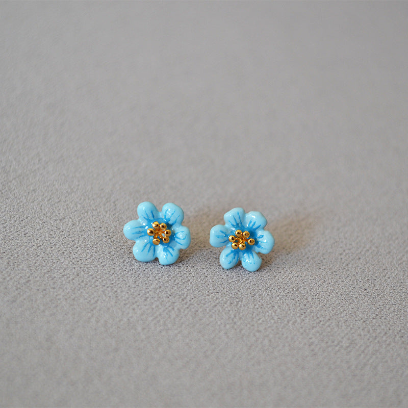 Vintage Handmade Silver Earring