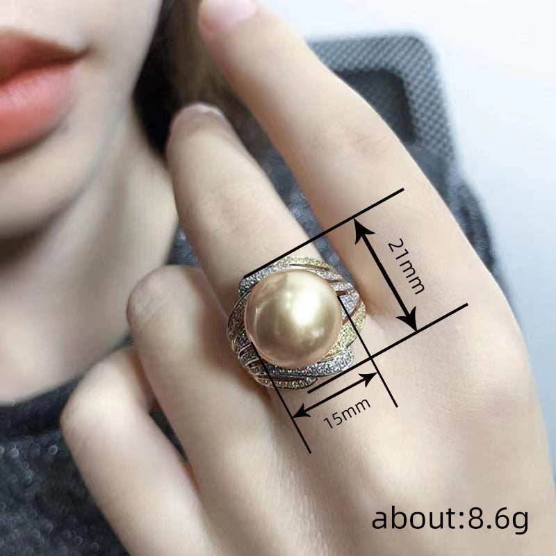 Charming Pearl Ring for Any Occasion