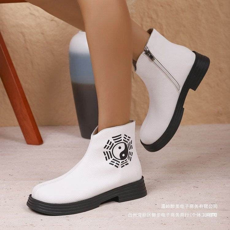 Classic Orthopedic Boots with Timeless Style