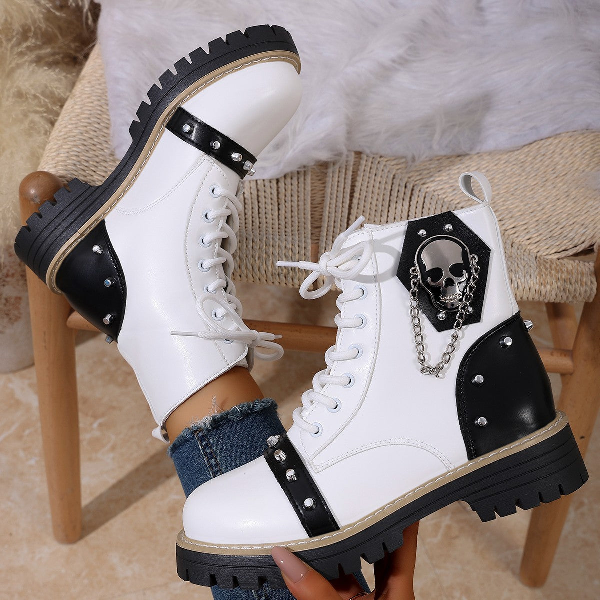 Classic Orthopedic Boots with Timeless Style