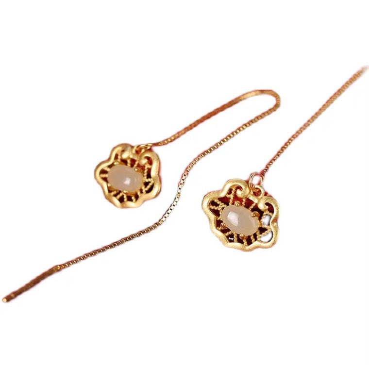 Beautiful Silver Earring with Unique Style