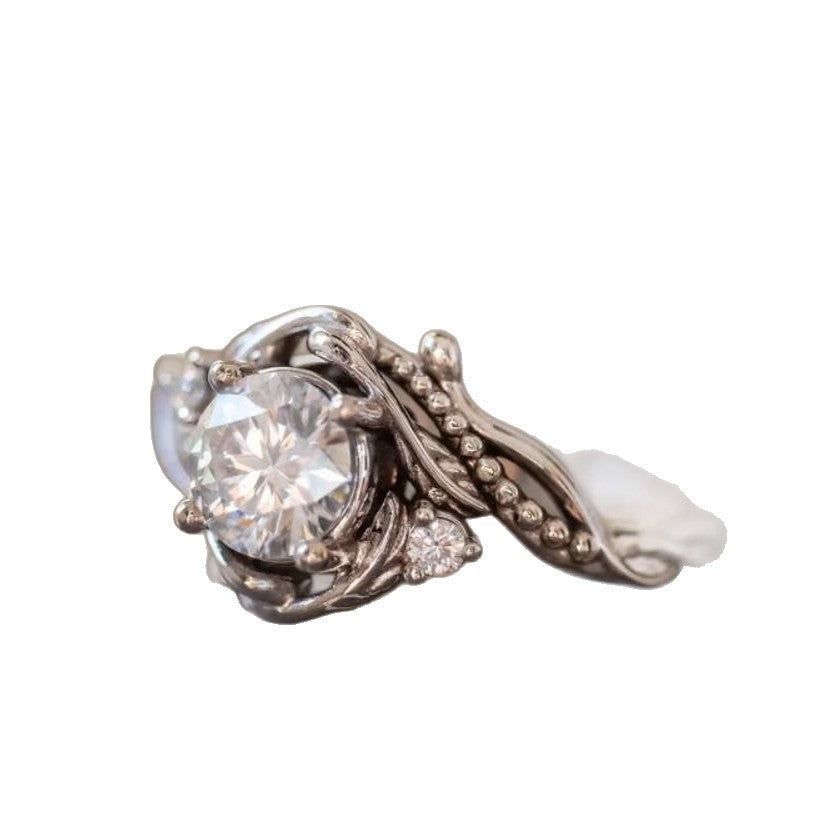 Romantic Silver Ring for Special Moments