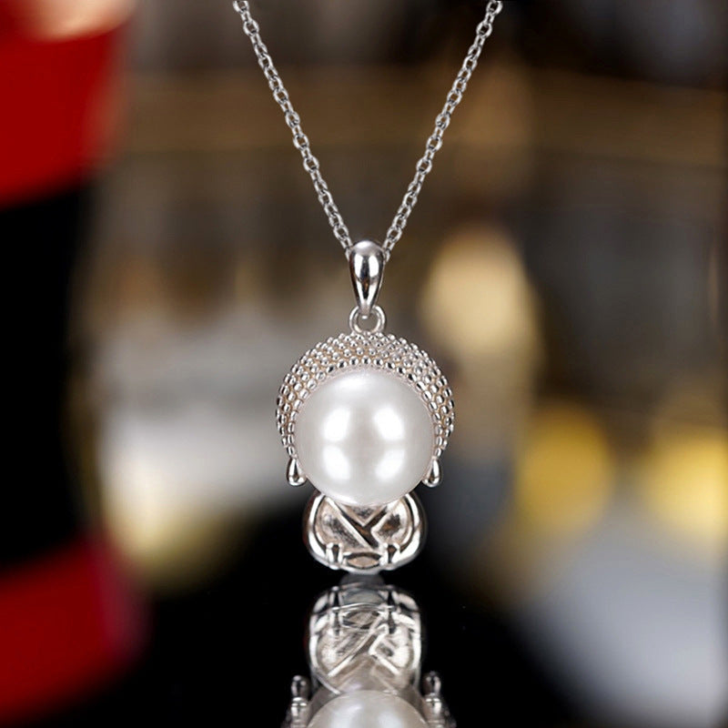 Vintage Handmade Pearl Necklace