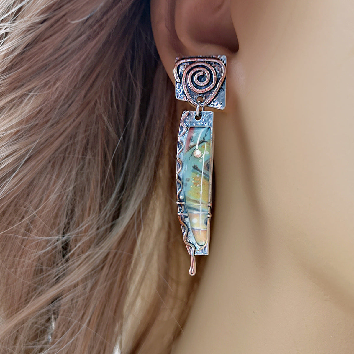 Vintage Handmade Earring