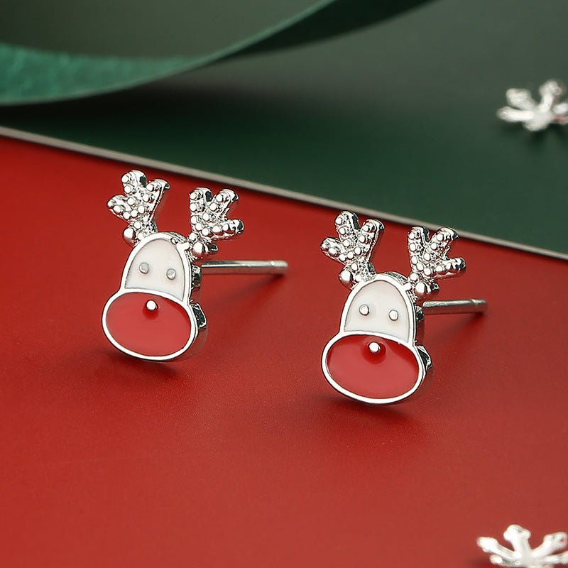 Vintage Handmade Silver Earring